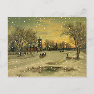 Cartes Pour Fêtes Annuelles Réveillon de Noël