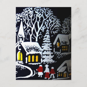 Cartes Pour Fêtes Annuelles Réveillon de Noël