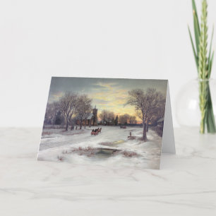Cartes Pour Fêtes Annuelles Réveillon de Noël