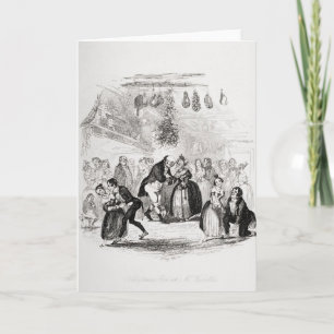 Cartes Pour Fêtes Annuelles Réveillon de Noël à M. Wardle's