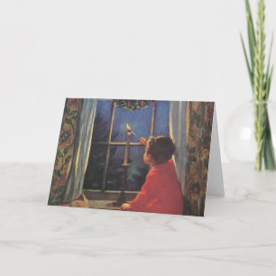 Cartes Pour Fêtes Annuelles Réveillon de Noël Vintage par Jessie Willcox Smith