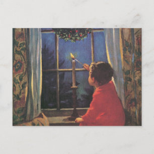 Cartes Pour Fêtes Annuelles Réveillon de Noël Vintage par Jessie Willcox Smith