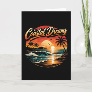 Cartes Pour Fêtes Annuelles Rêves Côtiers