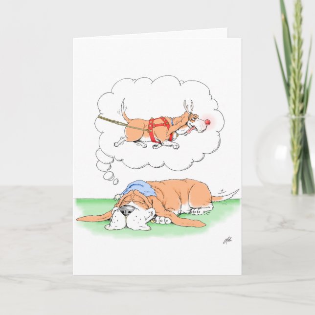 Cartes Pour Fêtes Annuelles Rêves de Noël (Devant)