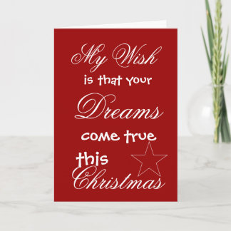 Cartes Pour Fêtes Annuelles Rêves de Noël