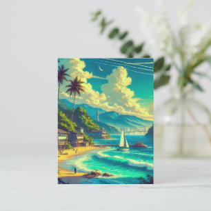 Cartes Pour Fêtes Annuelles Rêves tropicaux de Ryukyu