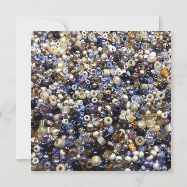 Cartes Pour Fêtes Annuelles Richesse Du Lissage Des Semences (Devant)