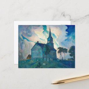 Cartes Pour Fêtes Annuelles Ridge Church par Newell Convers Wyeth