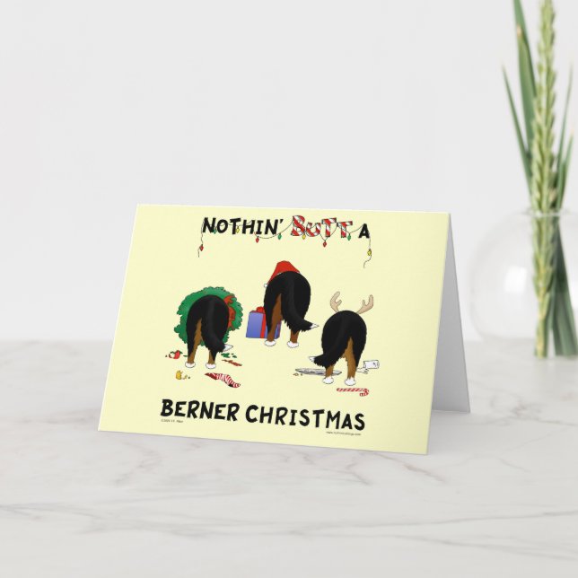 Cartes Pour Fêtes Annuelles Rien n'aboutent Noël de Berner (Devant)