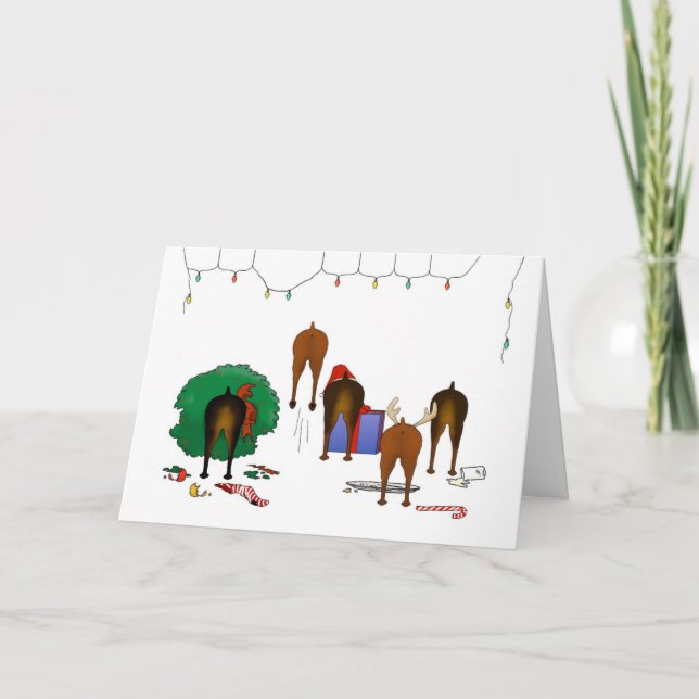 Cartes Pour Fêtes Annuelles Rien n'aboutent Noël de Pin de minute (Devant)