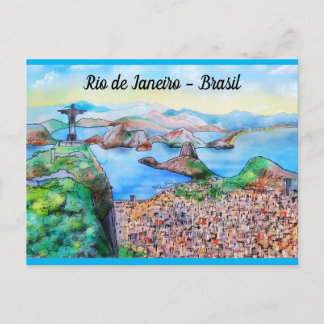 Cartes Pour Fêtes Annuelles Rio de Janeiro
