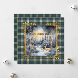 Cartes Pour Fêtes Annuelles Robe Campbell Ancient Tartan écossais de Noël