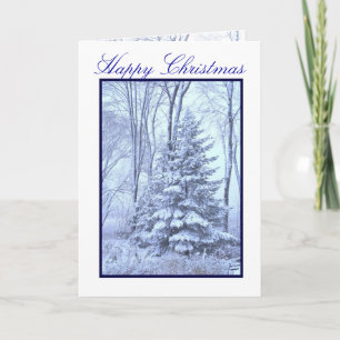 Cartes Pour Fêtes Annuelles ROBES D'HIVER ~ Bleu