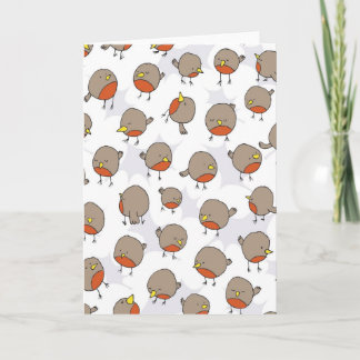 Cartes Pour Fêtes Annuelles Robin