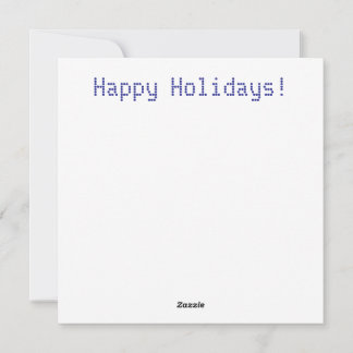 Cartes Pour Fêtes Annuelles Robot Holidays