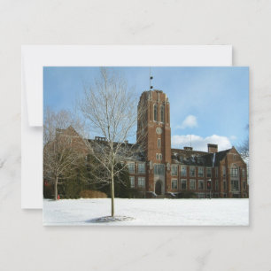 Cartes Pour Fêtes Annuelles Rockwell en hiver au Grove City College