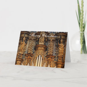 Cartes Pour Fêtes Annuelles Rodez Cathédrale orgue des salutations saisonnière