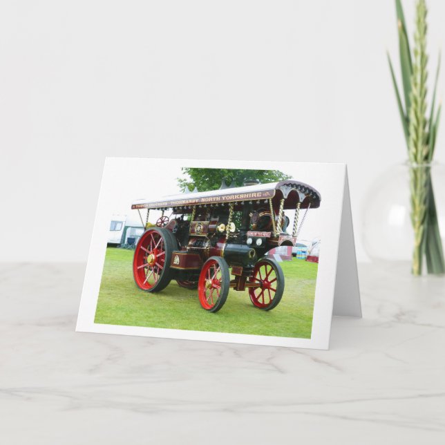 Cartes Pour Fêtes Annuelles Roi de la route (Devant)