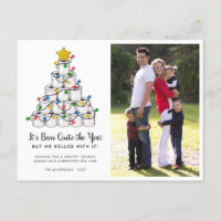 Rollé Avec It Toilet Papier de Noël Arbre photo