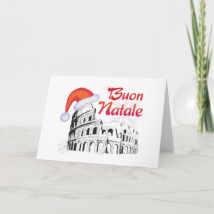 Cartes Pour Fêtes Annuelles Roma Buon Natale