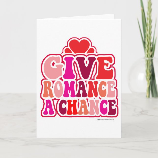 Cartes Pour Fêtes Annuelles Romance A Besoin D'Une Chance Amusants Valentines (Devant)
