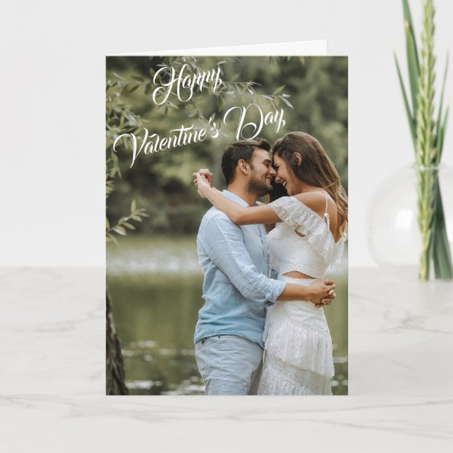 Cartes Pour Fêtes Annuelles Romantique à l'amour de ma vie heureux Valentine (Devant)