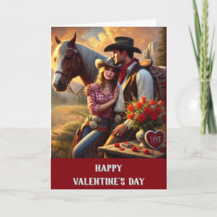 Cartes Pour Fêtes Annuelles Romantique pour femme occidentale Saint-Valentin