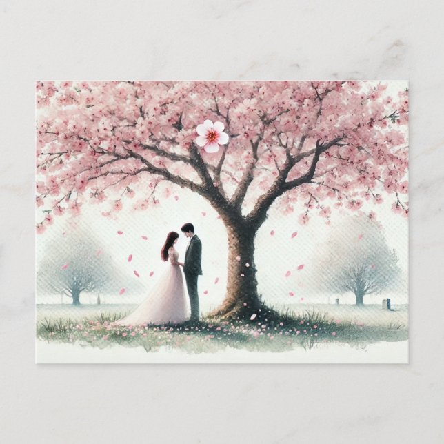 Cartes Pour Fêtes Annuelles Romantique Wedding 9 (Devant)