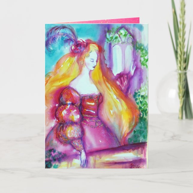 Cartes Pour Fêtes Annuelles ROMEO ET JULIET BALCON SCÈNE Saint-Valentin (Devant)