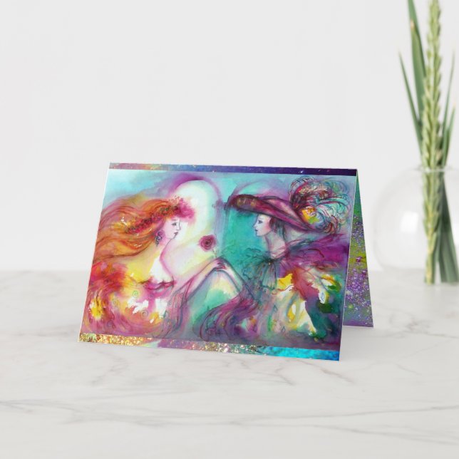 Cartes Pour Fêtes Annuelles ROMEO ET JULIET Saint-Valentin (Devant)