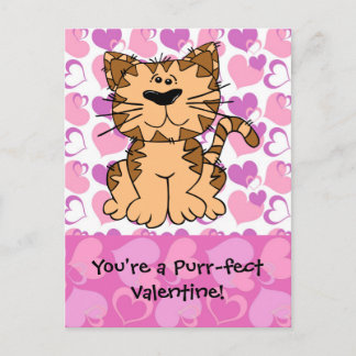 Cartes Pour Fêtes Annuelles Ronronnement-fect Valentine
