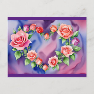 Cartes Pour Fêtes Annuelles Rose