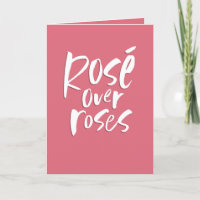 Rosé sur l'amitié rose rose de Galentine