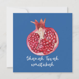 Cartes Pour Fêtes Annuelles Rosh Hashana Hébreu souhaite la bienvenue à Shana