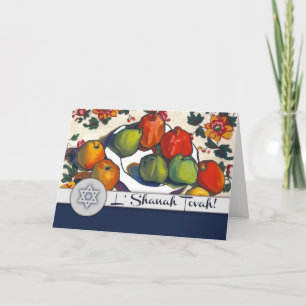 Cartes Pour Fêtes Annuelles Rosh Hashanah   Nouvel An juif Beaux-Arts