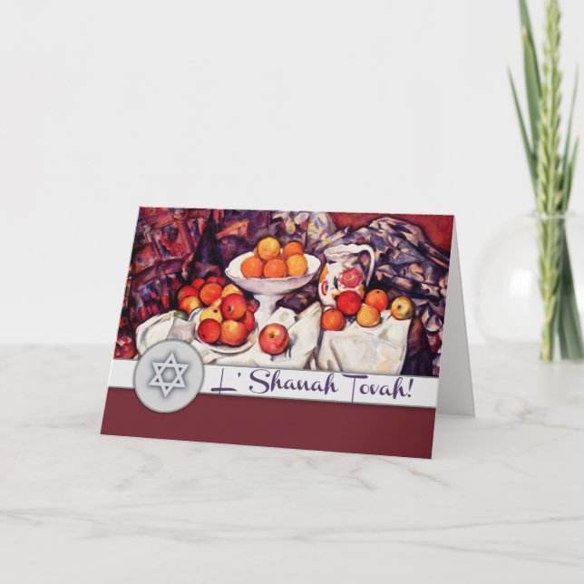 Cartes Pour Fêtes Annuelles Rosh Hashanah | Nouvel An juif Fine Art (Devant)