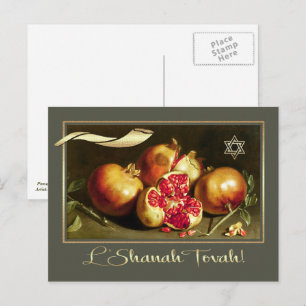 Cartes Pour Fêtes Annuelles Rosh Hashanah   Nouvel An juif Fine Art 