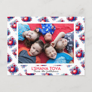 Cartes Pour Fêtes Annuelles Rosh Hashanah - Photo de famille du Nouvel An juif
