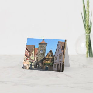 Cartes Pour Fêtes Annuelles Rothenburg, Allemagne