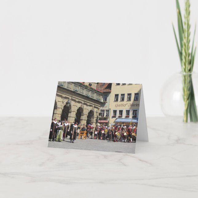 Cartes Pour Fêtes Annuelles Rothenburg, Allemagne (Devant)