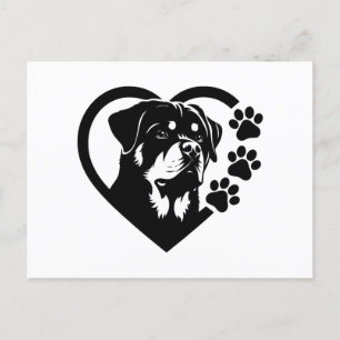 Cartes Pour Fêtes Annuelles Rottweiler