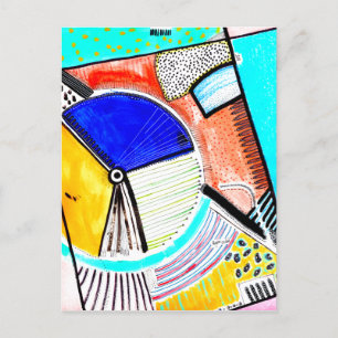 Cartes Pour Fêtes Annuelles Roue Abstraite