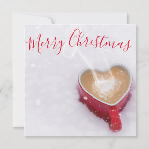 Cartes Pour Fêtes Annuelles Rouge tendance Bonjour Joyeux Noël Appartement