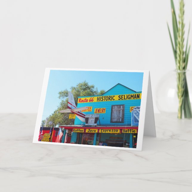 Cartes Pour Fêtes Annuelles Route 66 (Devant)