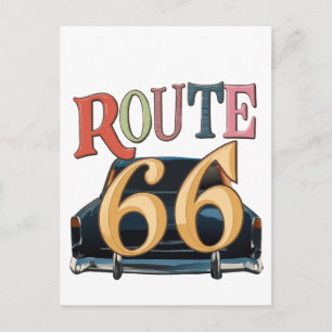 Cartes Pour Fêtes Annuelles route 66-États-Unis