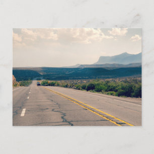 Cartes Pour Fêtes Annuelles Route des montagnes Guadalupe au Texas