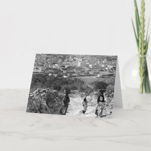 Cartes Pour Fêtes Annuelles Route vers Nazareth