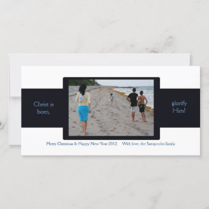 Cartes Pour Fêtes Annuelles Ruban