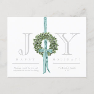 Cartes Pour Fêtes Annuelles Ruban de courre moderne classique Aquarelle sans p