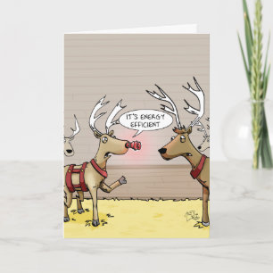 Cartes Pour Fêtes Annuelles Rudolph